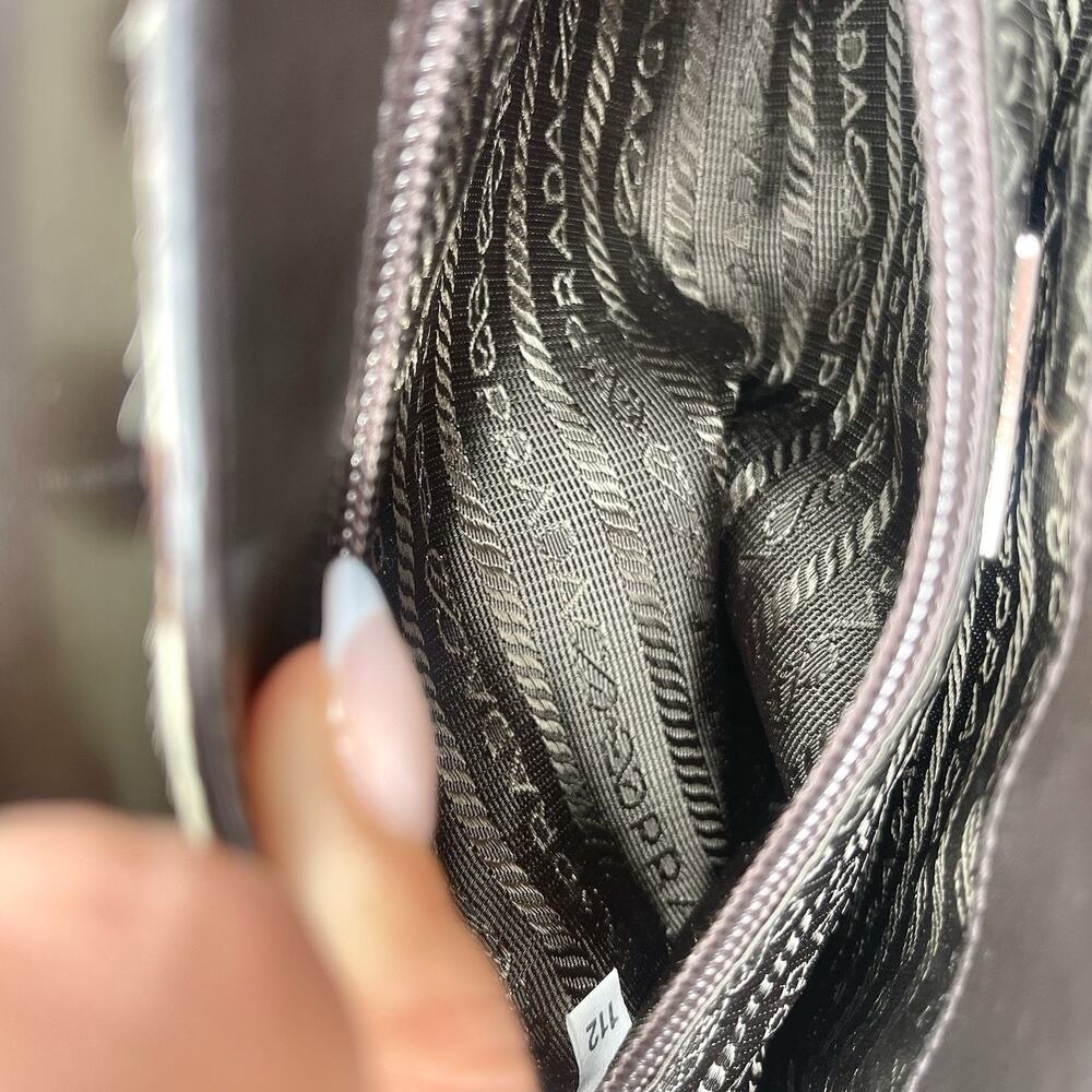 Prada Zebra Print Shoulder Bag - Black and White - Picture 13 of 16